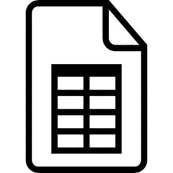 xls icon