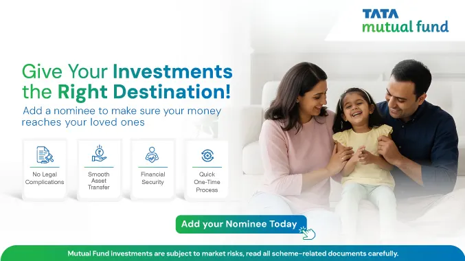 Corporate Add Your Nominee Today Tata Mutual Fund add nominee emailer